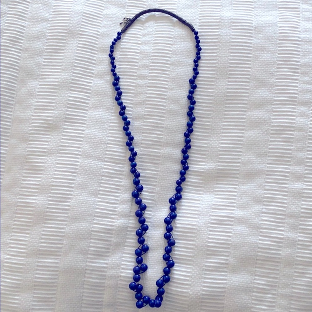 Fossil beaded necklace